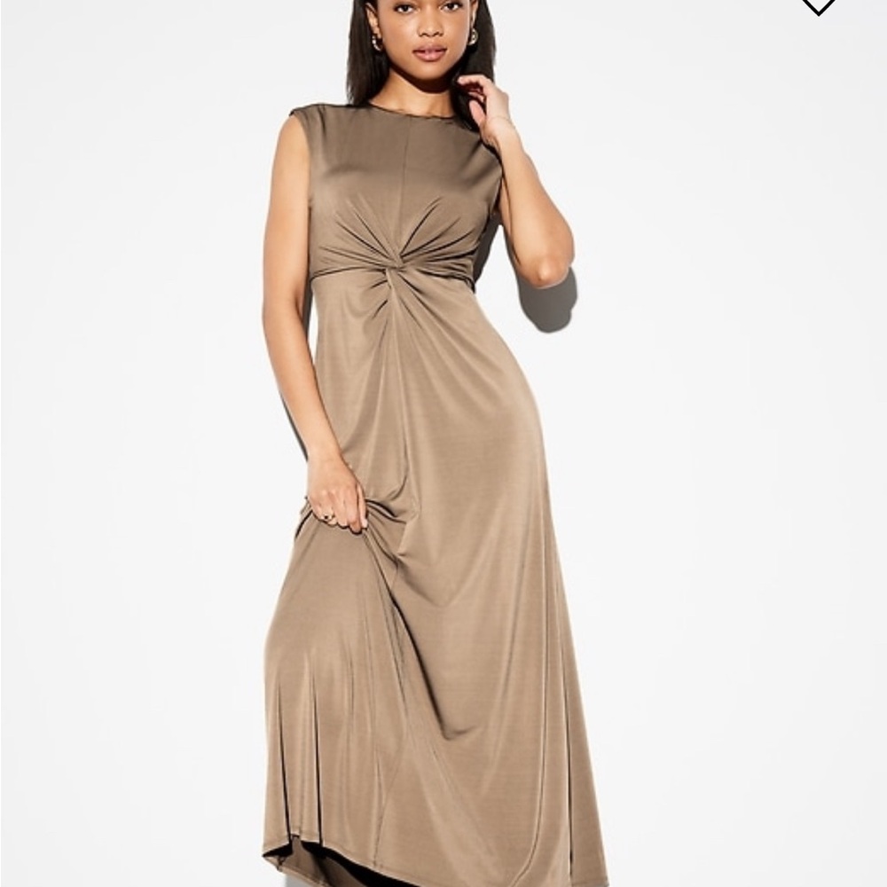 NEW WITH TAG Old Navy Tan Maxi Dress